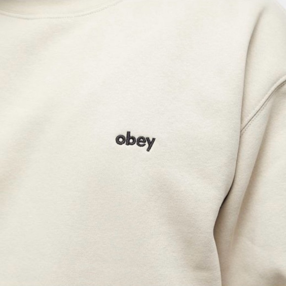 Obey "Always saying sorry" Crew Sweater - Picture 4 of 4